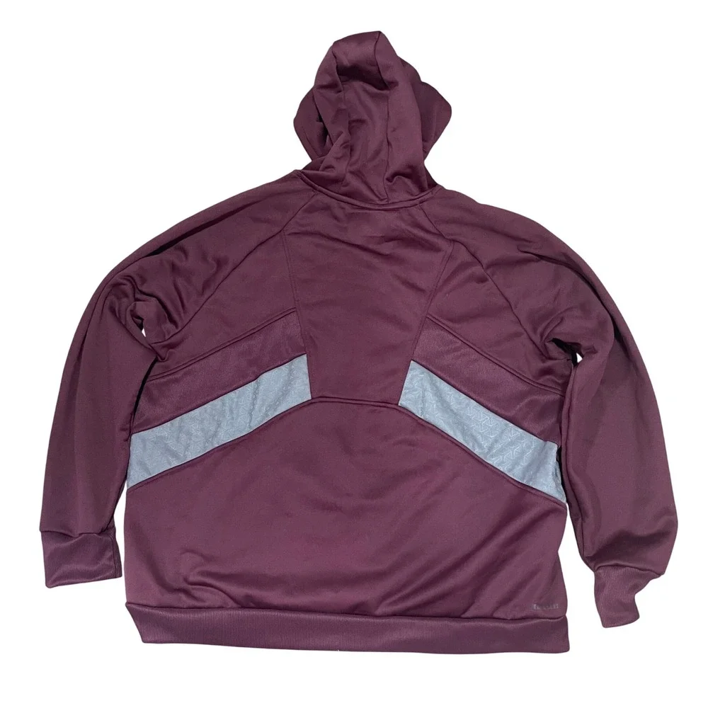 Adidas Mississippi State Bulldogs Maroon Hoodie Pullover Athleisure Size 2XL‎
